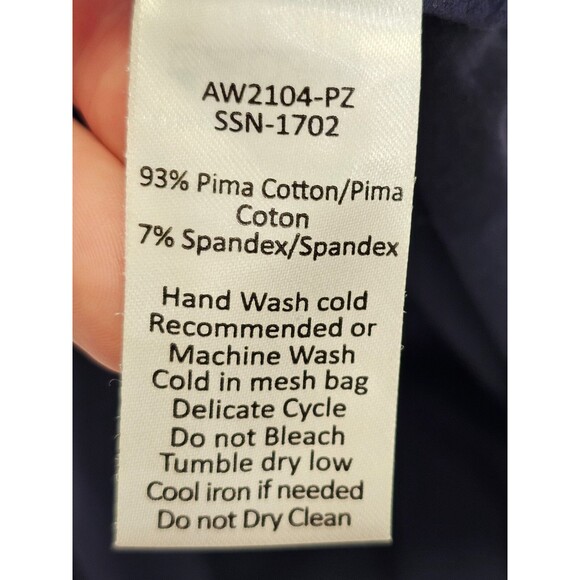 ATM M Pima Cotton Jersey Knit V-Neck Tank Shift Dress Pockets Black Stretch EUC - Picture 7 of 9